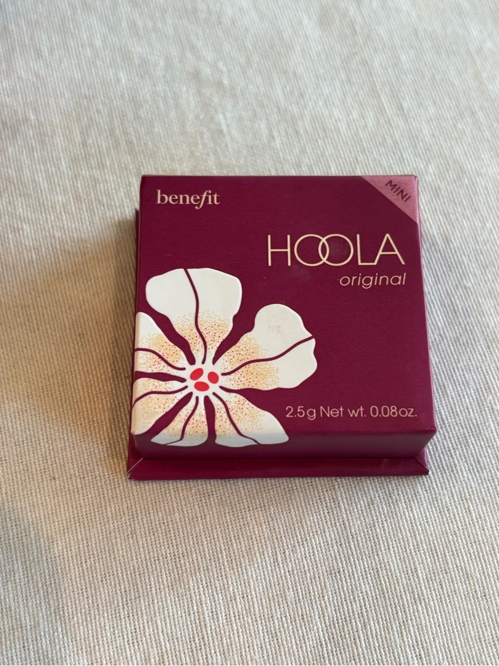 Benefit Hoola Original Matte Bronzer Mini 2.5g Travel Size New